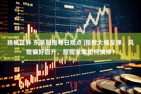 扬帆证券 东吴股指每日观点 |指数大幅反弹，风险偏好回升，股指未来如何演绎？